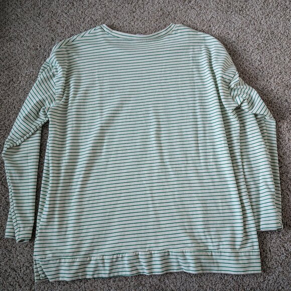 NWOT cream/green top from Amalli Talli, XL Tall - Picture 8 of 8